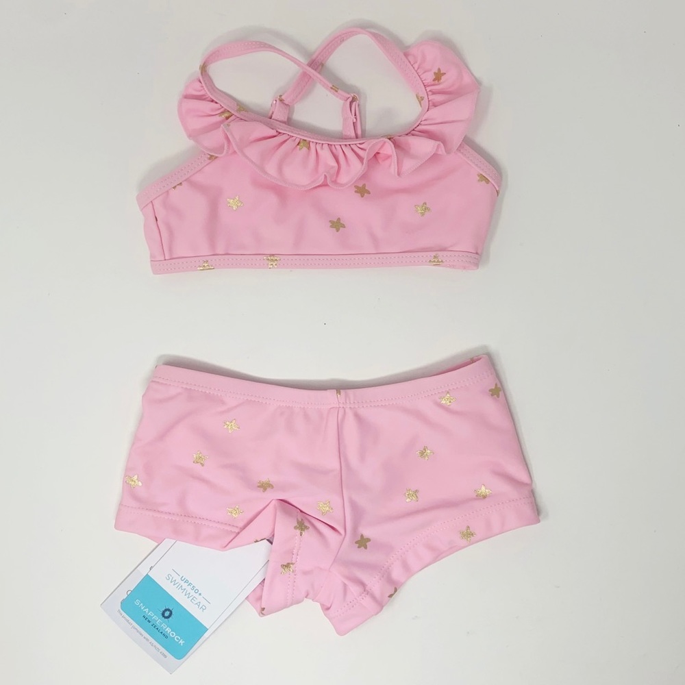 Snapperrock Gold Star Pink Bikini